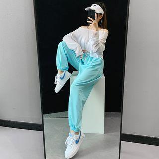 Elastic High-waist Loose Sweatpants In 8 Colors
