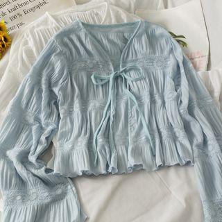 Tie-front Crop Top