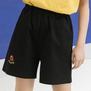 Ping Pong Embroidered Shorts