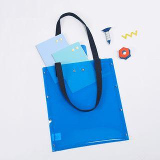 Pvc Studded Tote Bag