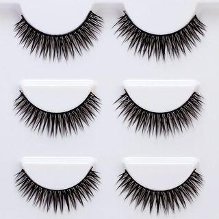 False Eyelashes (3 Pairs) #l08 L08 - One Size
