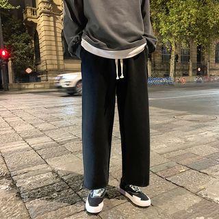 Wide-pants Sweatpants