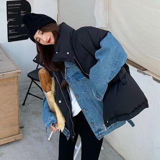 Plain Loose-fit Puffer Vest