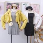 Loose-fit Asymmetric Denim Jacket