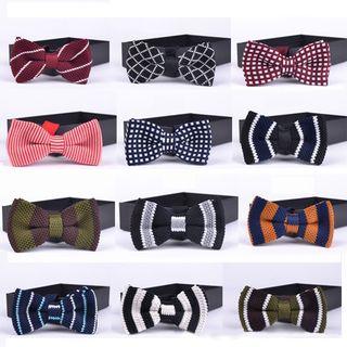 Knit Bow Tie (various Designs)