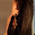 Alloy Pine Fringed Earring 1 Pair - Earring - One Size
