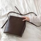 Croc Grain Faux Leather Tote Bag