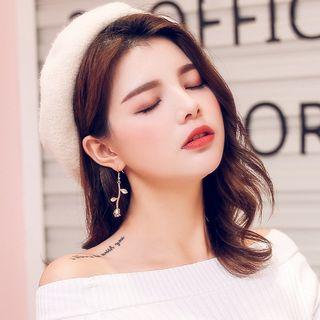 Metallic Leaf Earring