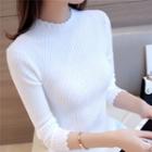 Scallop Knit Top