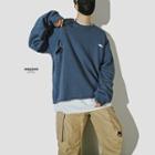Mock Two Piece Rip Pullover