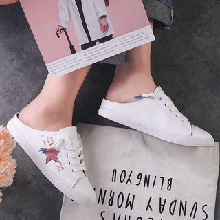 Star Backless Sneakers