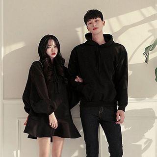 Couple Matching Plain Hoodie/ Hoodie Dress