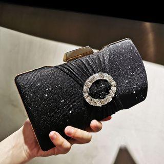 Rhinestone Glitter Clutch