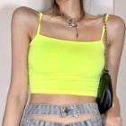 Plain Camisole Cropped Top