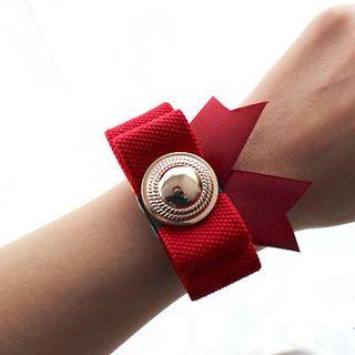 Wedding Bow Wrist Corsage