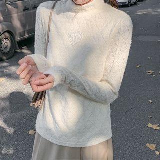 Heart Applique Quilted Top