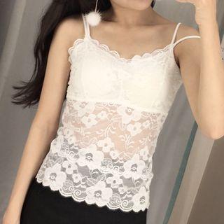 Lace Strap Top