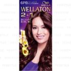 Wella - Wellation 2 + 1 Cream Hair Color (#6pb) 1 Set
