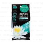 Lion - Ban Nano Ion Adsorption Powder In Shower Sheet (water Lily) 36 Pcs