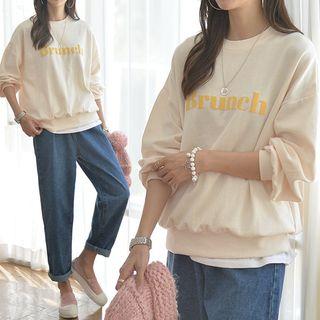 Brunch Letter Sweatshirt