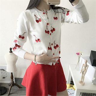 Cherry Knit Jacket