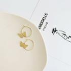 Butterfly Drop Earring 3275 - 1 Pair - Gold - One Size