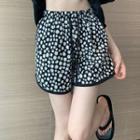Floral High Waist Shorts