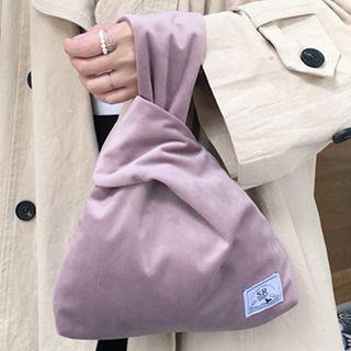 Satin Handbag Nude Pink - One Size