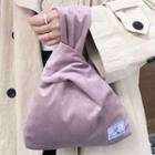 Satin Handbag Nude Pink - One Size