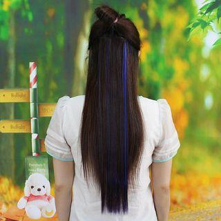 Clip-on Hair Extension Set (2 Pcs) - Straight