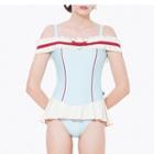 Off-shoulder Strap Swimsuit