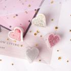 Sequined Acetate Heart Hair Clip