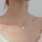 Rhinestone Star Shell Necklace