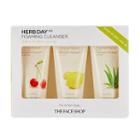The Face Shop - Herb Day 365 Cleansing Foam Special Set 3pcs 3pcs