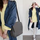 Hood Coated Long Parka