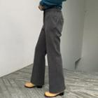 Boot-cut Woolen Dress Pants