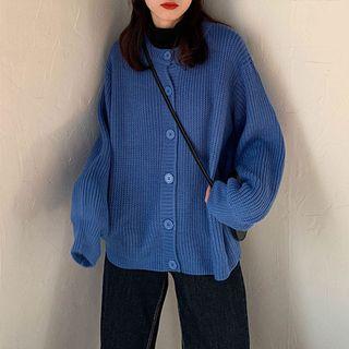 Button-down Loose-fit Sweater