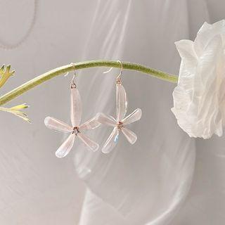 Acrylic Flower Dangle Earring 1 Pair - Flower - One Size