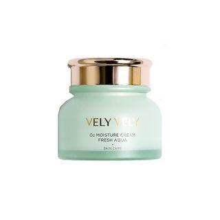Vely Vely - O2 Moisture Cream - 2 Types Fresh Aqua