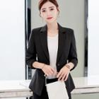 One-button Slim-fit Blazer