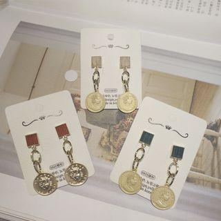 Coin Dangle Earring