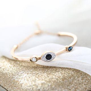 Eye Accent Bangle As Shown In Figure - One Size