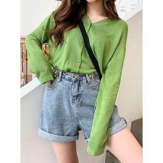 Loose-fit Summer-knit Light Cardigan