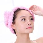 Bow-accent Hair Drying Cap