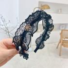 Ruffle Lace Headband