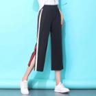 Striped Detail Cropped Pants