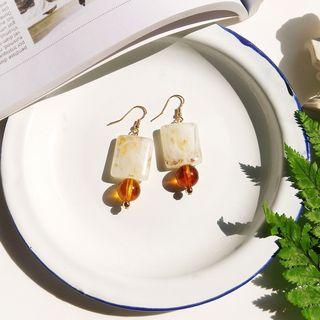 Acrylic Bead Drop Earring