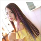 Clip-on Hair Extension - Gradient Straight