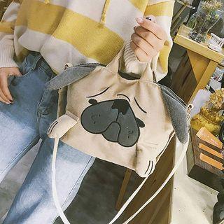 Dog Fabric Shoulder Bag