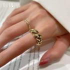 Set Of 2: Open Ring Set Of 2 - Gold - One Size